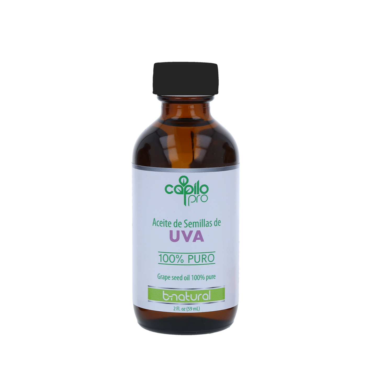 Capilo Pro Aceite 100% Puro de Uva 2 oz.