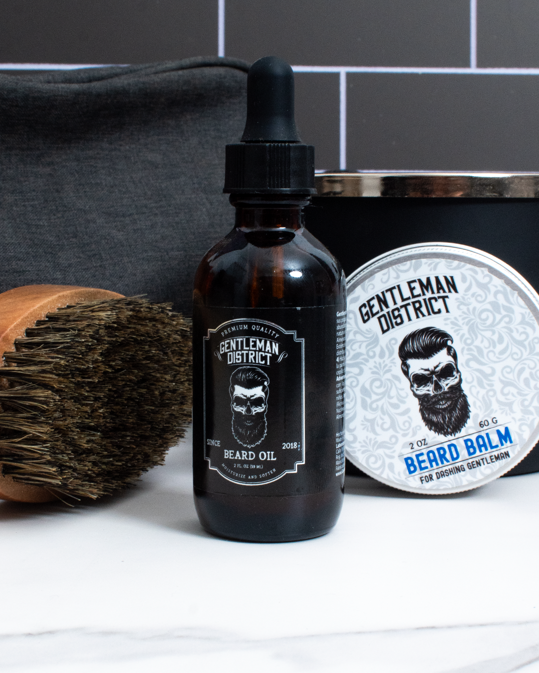 GENTLEMAN DISTRICT ACEITE DE BARBA 2 OZ