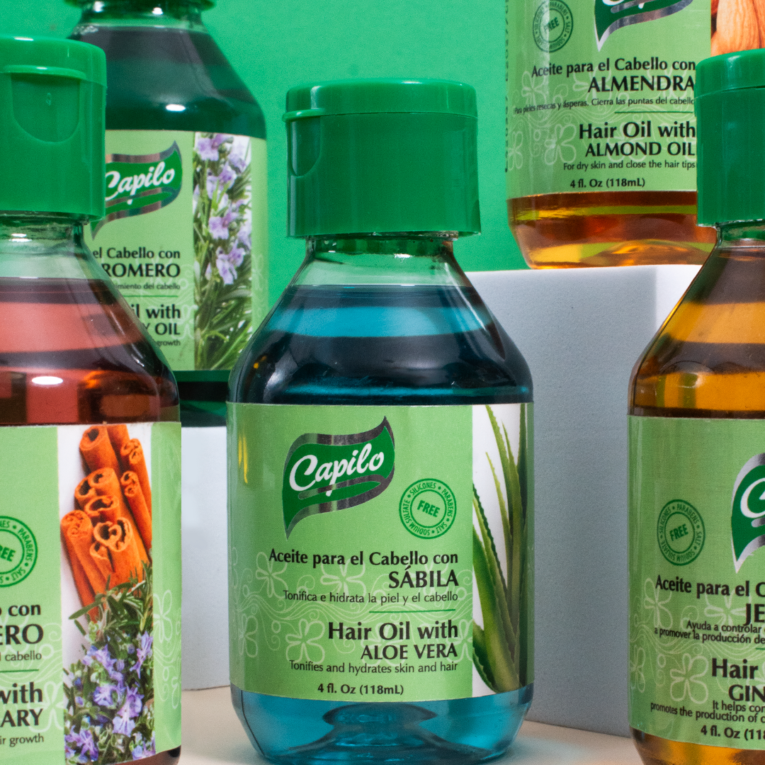 Aceite de Sábila / Aloe Vera capilo 4 oz.