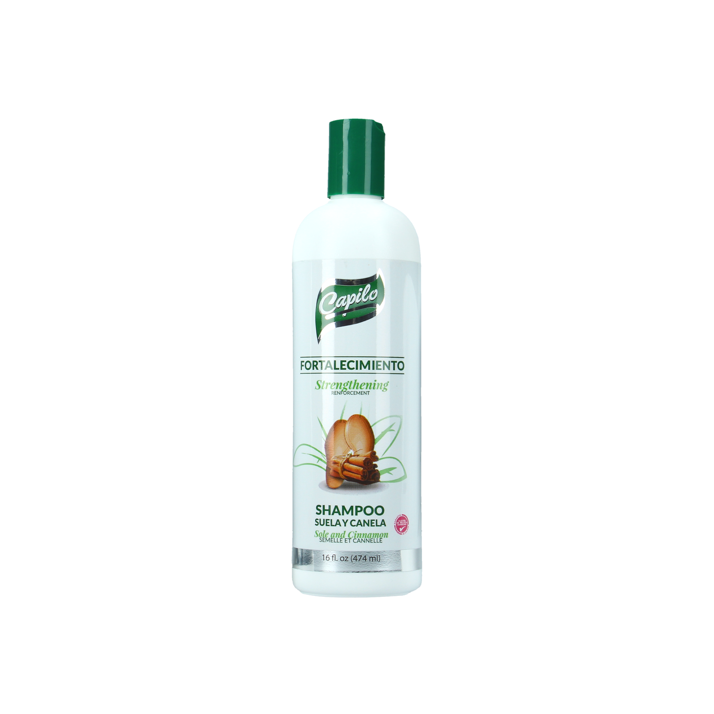 Capilo Shampoo Suela y Canela 16 oz.