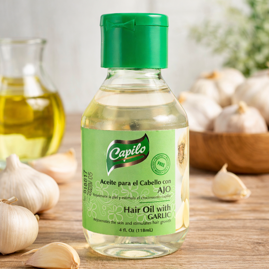 Aceite de Ajo Capilo 4 oz.