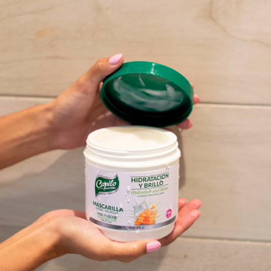 Mascarilla Miel y Leche Capilo 16 oz.