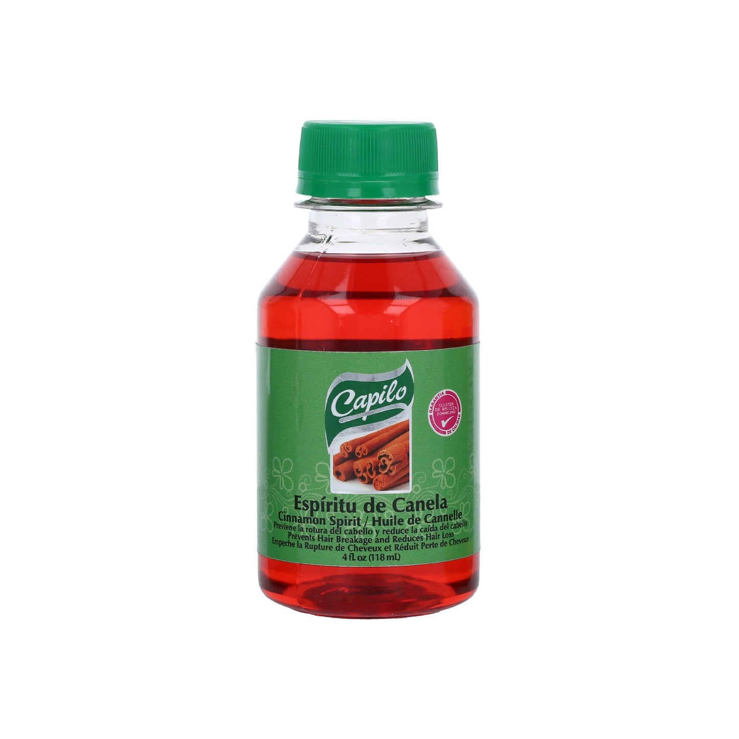Aceite de Espíritu de Canela Capilo 4 oz.