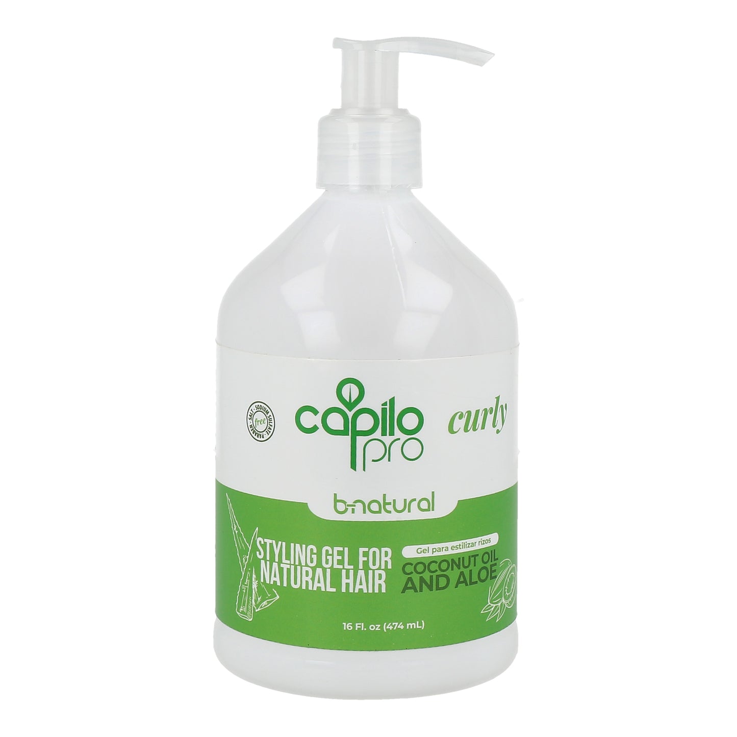 Gel para Rizos B-Natural Capilo Pro 16 oz.