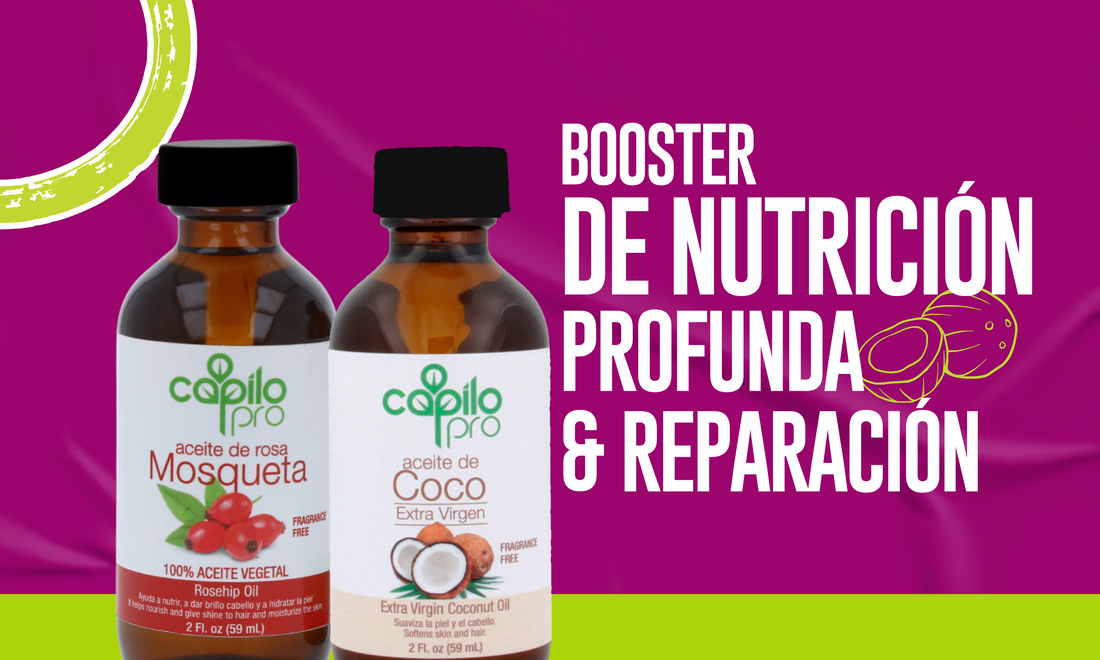 Beneficios del Aceite Capilo Pro Coco Extra Virgen con Rosa Mosqueta.