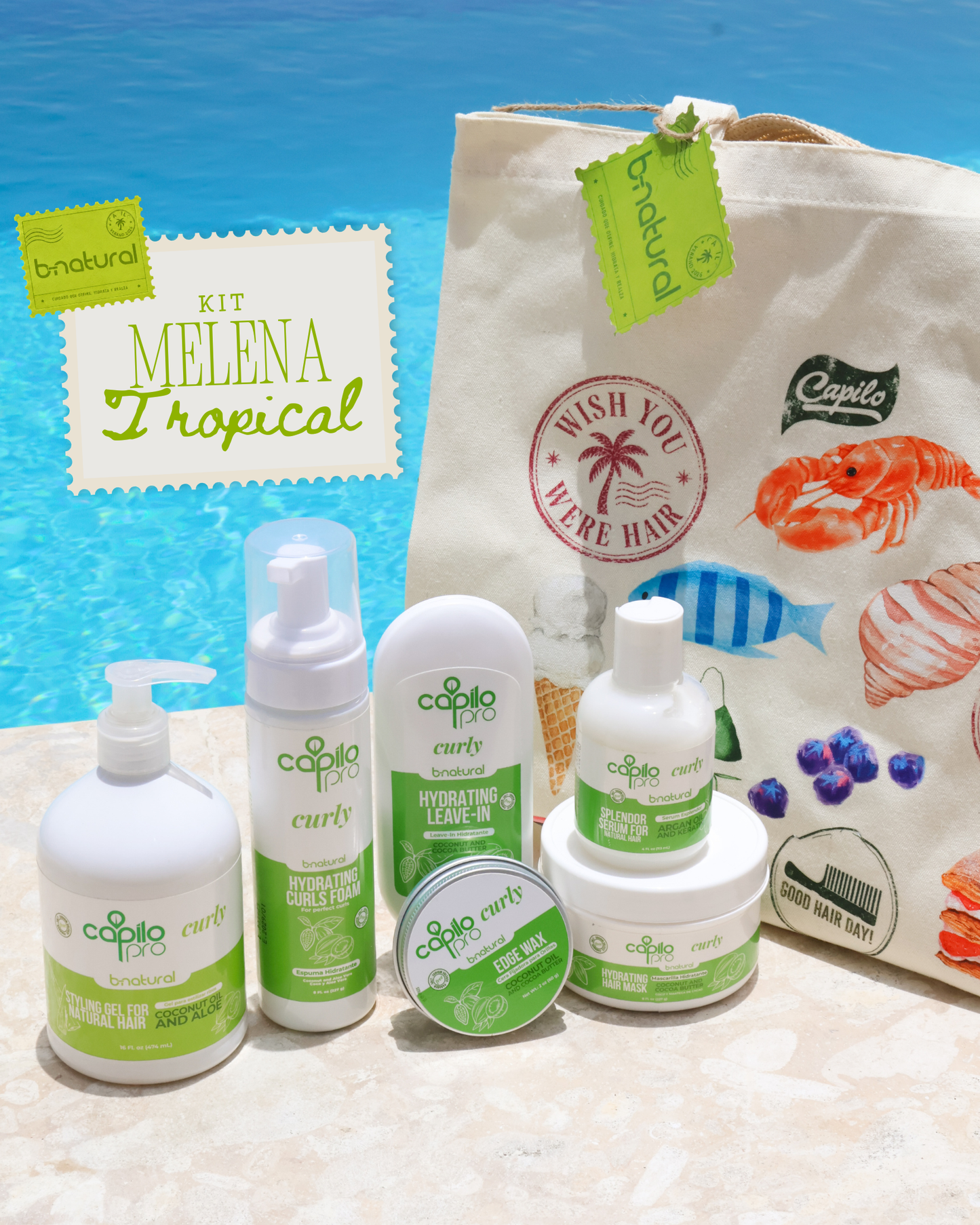 Kit Melena Tropical