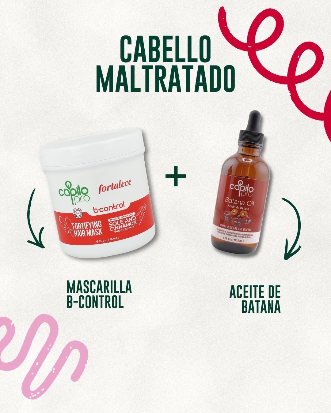 Cabello Maltratado