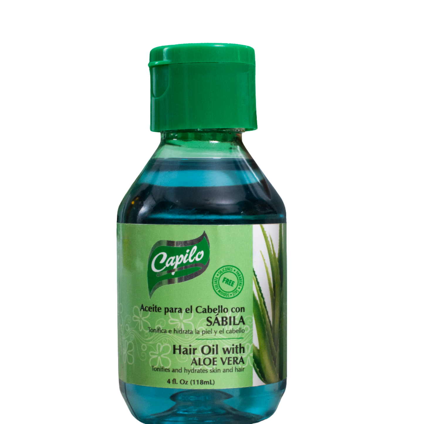 Aceite de Sábila / Aloe Vera capilo 4 oz.