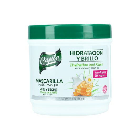 Mascarilla Miel y Leche Capilo 16 oz.