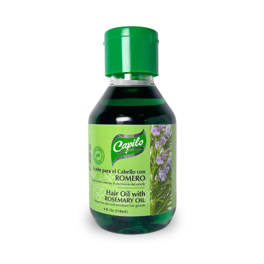 Capilo Logo Aceite de Romero Capilo 4 oz. – Lab Capilo