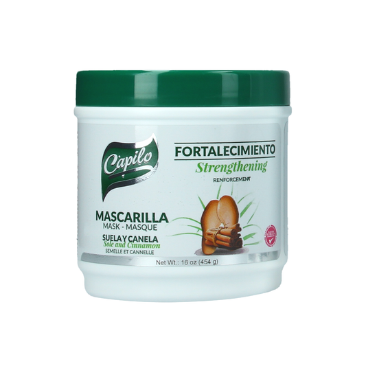 Capilo Crema Acondicionadora Suela y Canela 8 oz.
