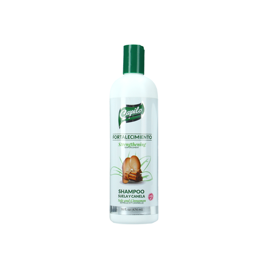 Capilo Shampoo Suela y Canela 16 oz.