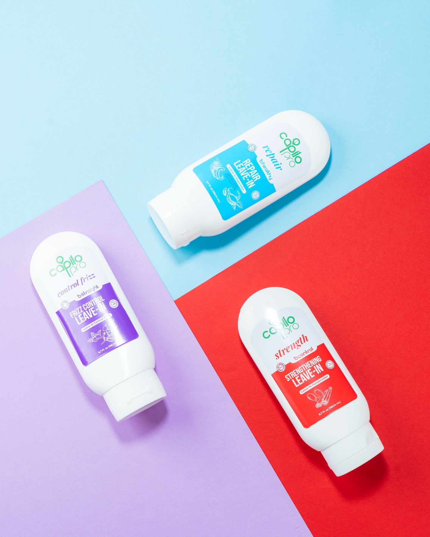 Capilo Pro Leave-In Conditioner Reparador B-Healthy 6.7 OZ