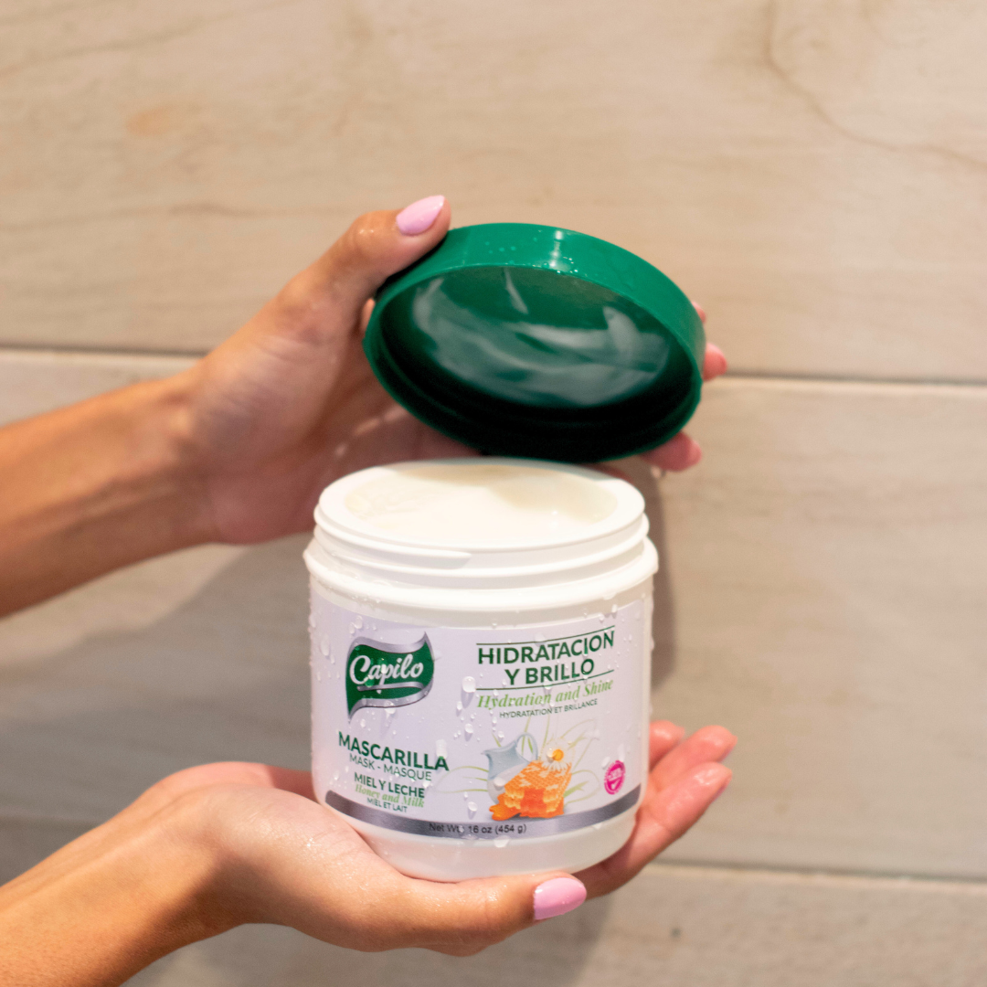 Mascarilla Miel y Leche Capilo 16 oz.
